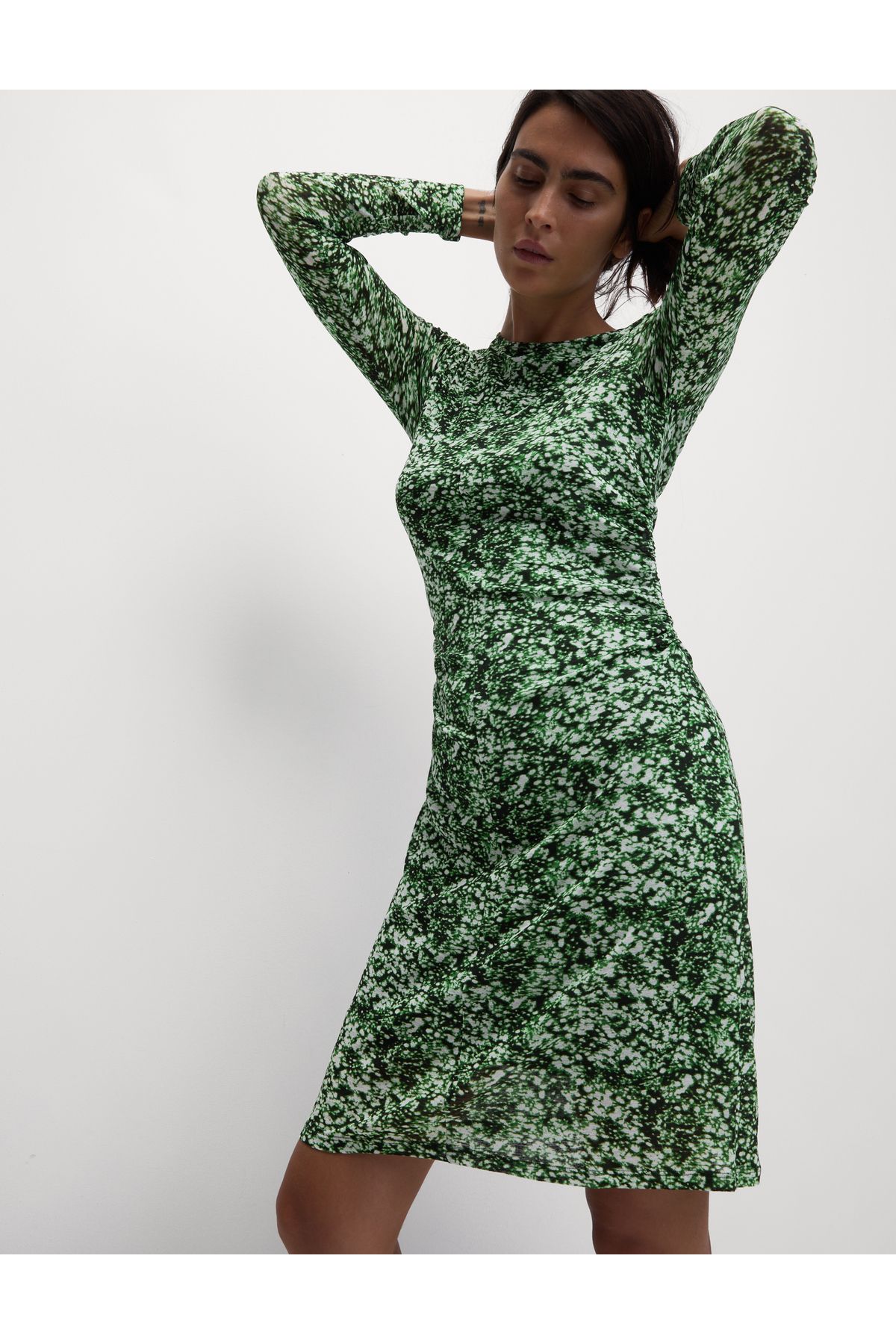 Marks & Spencer File Jarse Mini Elbise