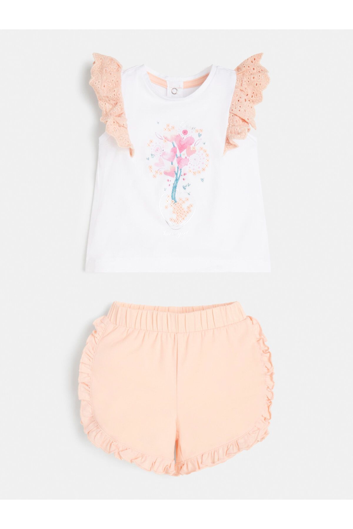 Guess Set Kız Çocuk Yenidoğan Seti