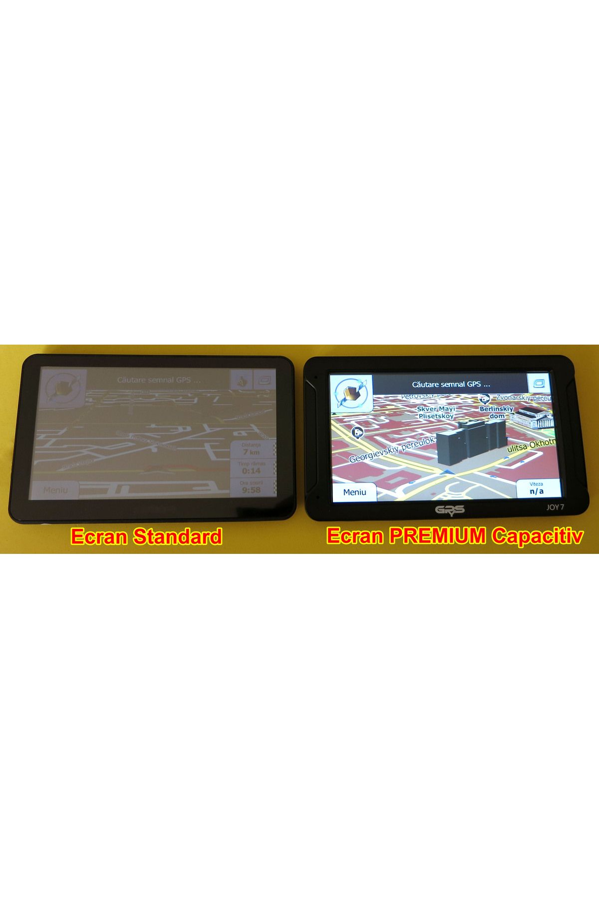 GPyeS-GPS navigation system 7" USB-C GPyeS JOY 7 iGO Primo Full Europa 2025 Truck TIR Camion Passenger car 6