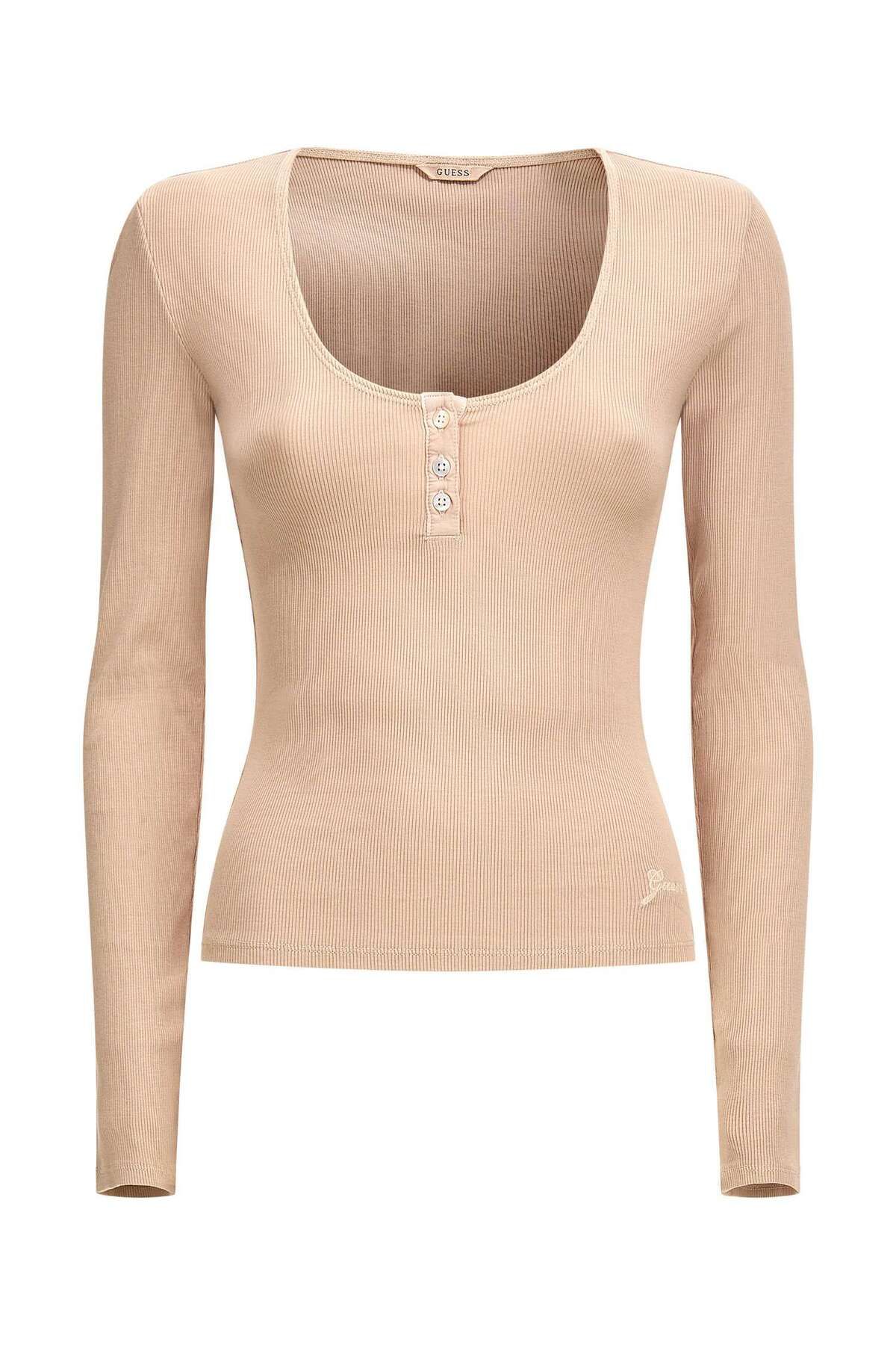 Guess Ls Lyra Kadın T-Shirt