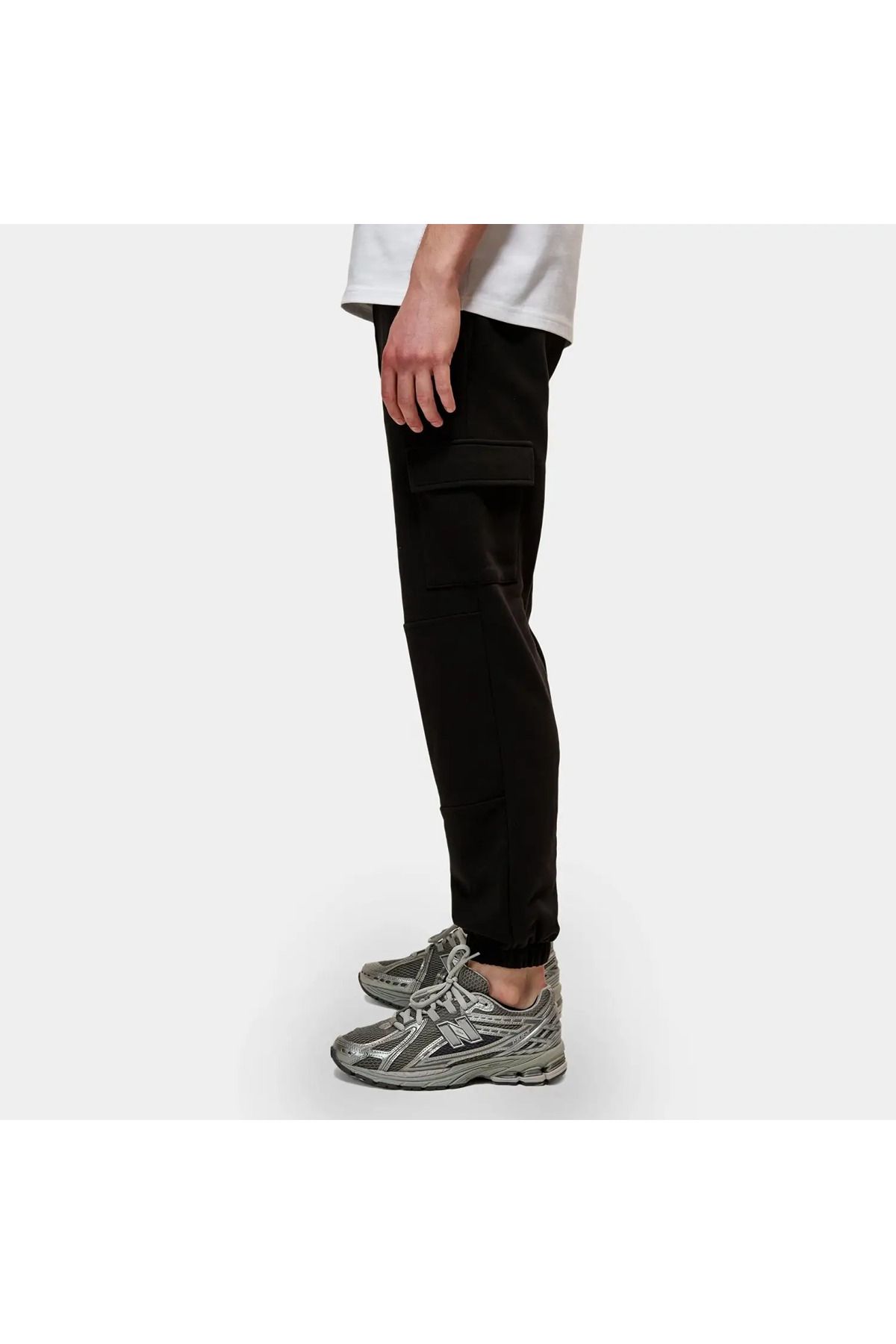 New Balance Siyah Erkek Eşofman Altı - MNP1437-BK