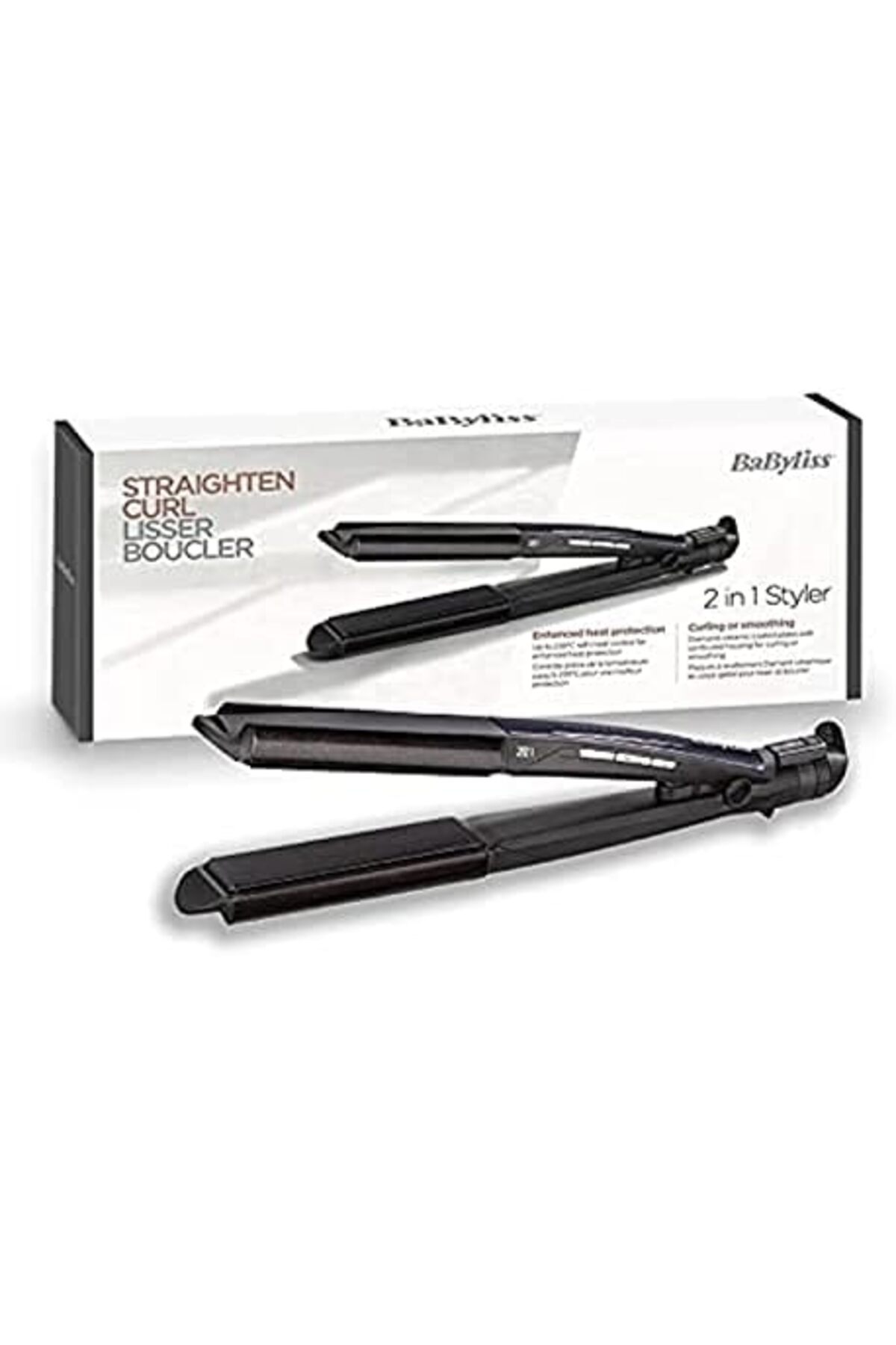 Steam Straightener Babyliss In Steam Pure BaByliss Hair