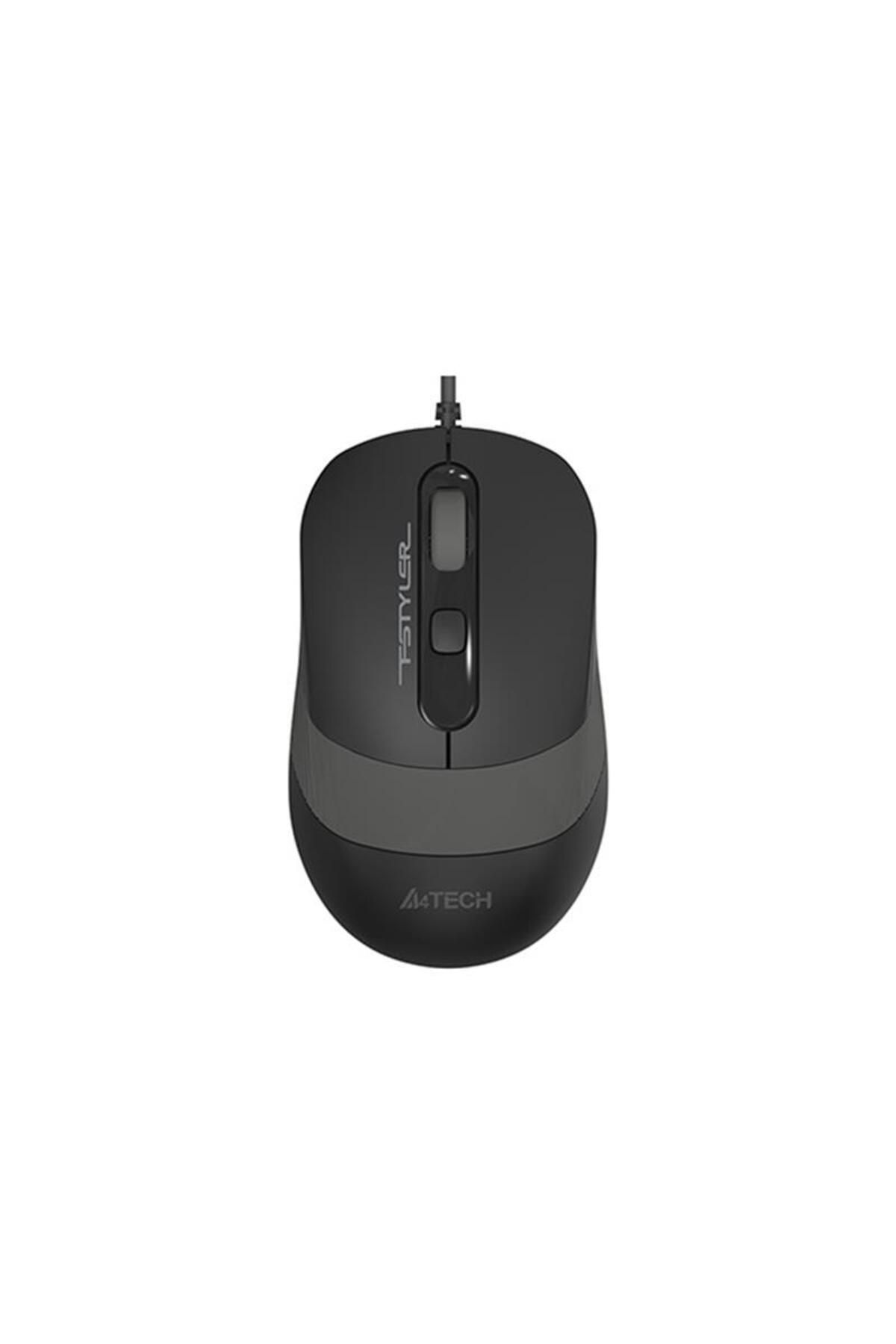 Pazarcan A4 Tech Fm10 Gri Usb Optik 1600dpi Kablolu Mouse