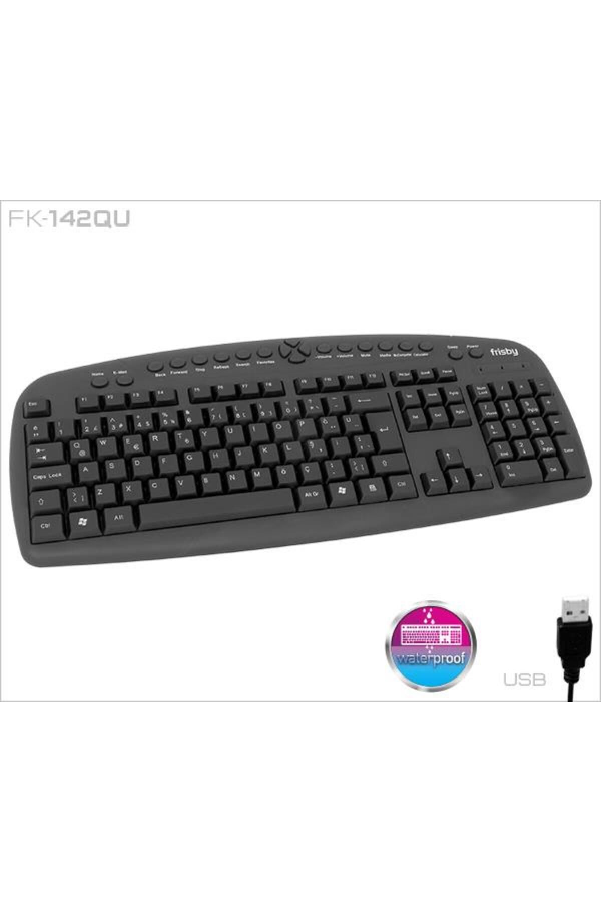 Pazarcan Frisby Fk-142qu Usb Q Tr Mm Siyah Kablolu Klavye