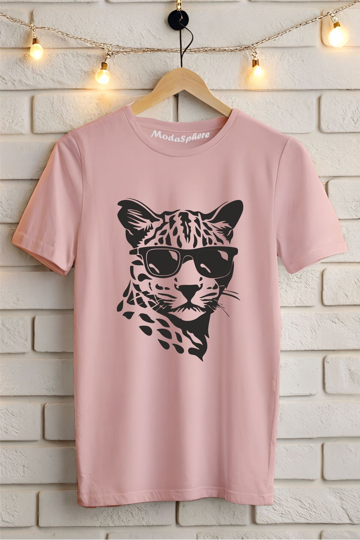 ModaSphere KAPLAN Baskılı Unisex Oversize Tişört