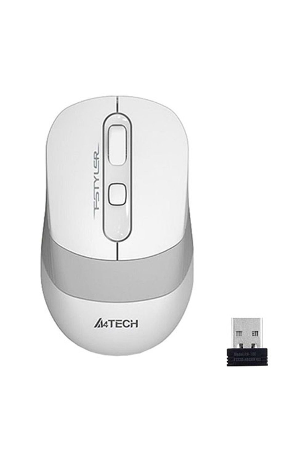 Pazarcan A4 Tech Fg10 Usb Nano Kablosuz Optik Beyaz 2000 Dpi Mouse
