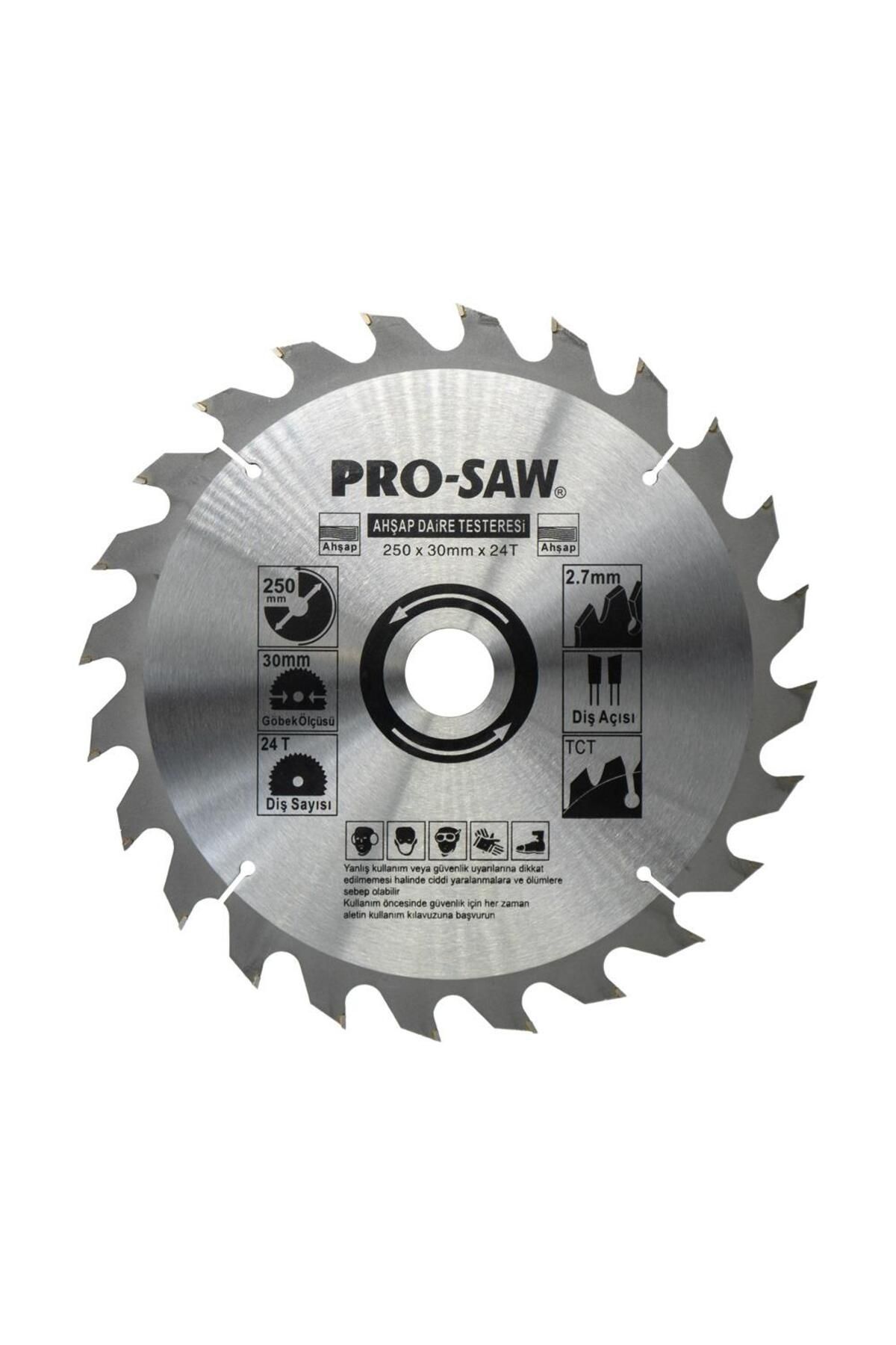ProSaw PRO-SAW PS51231 Sunta Ahşap Kesme Daire Testere 250x30/25 mm 24 Diş