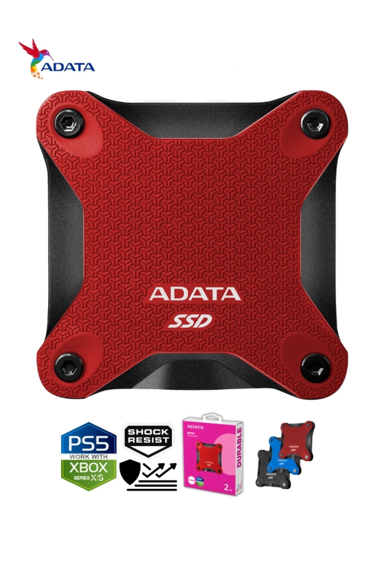 Adata-SD620 External Solid State Drive | SSD Compatible with PS5 XBOX 3
