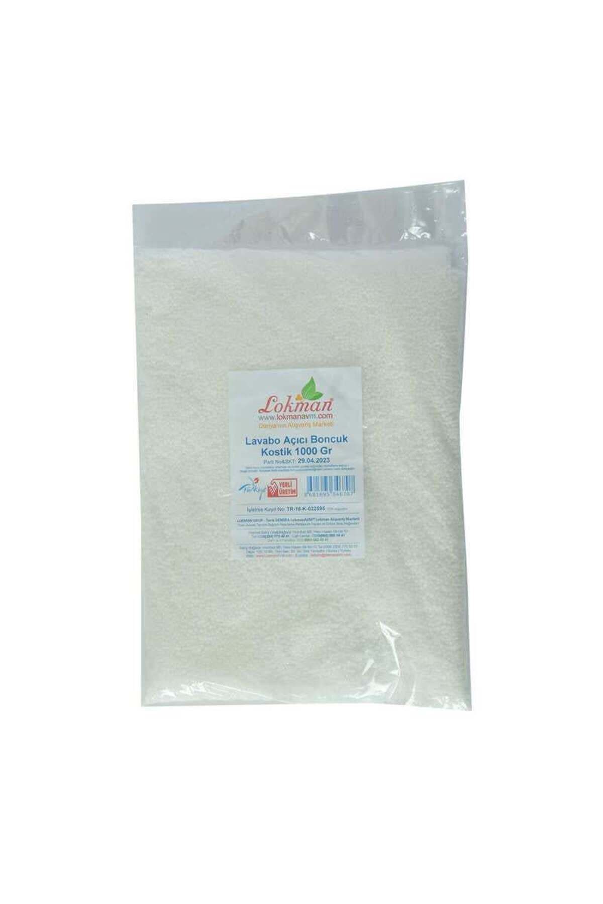 Modafiks Lavabo Açıcı Boncuk Kostik 1000 Gr Paket