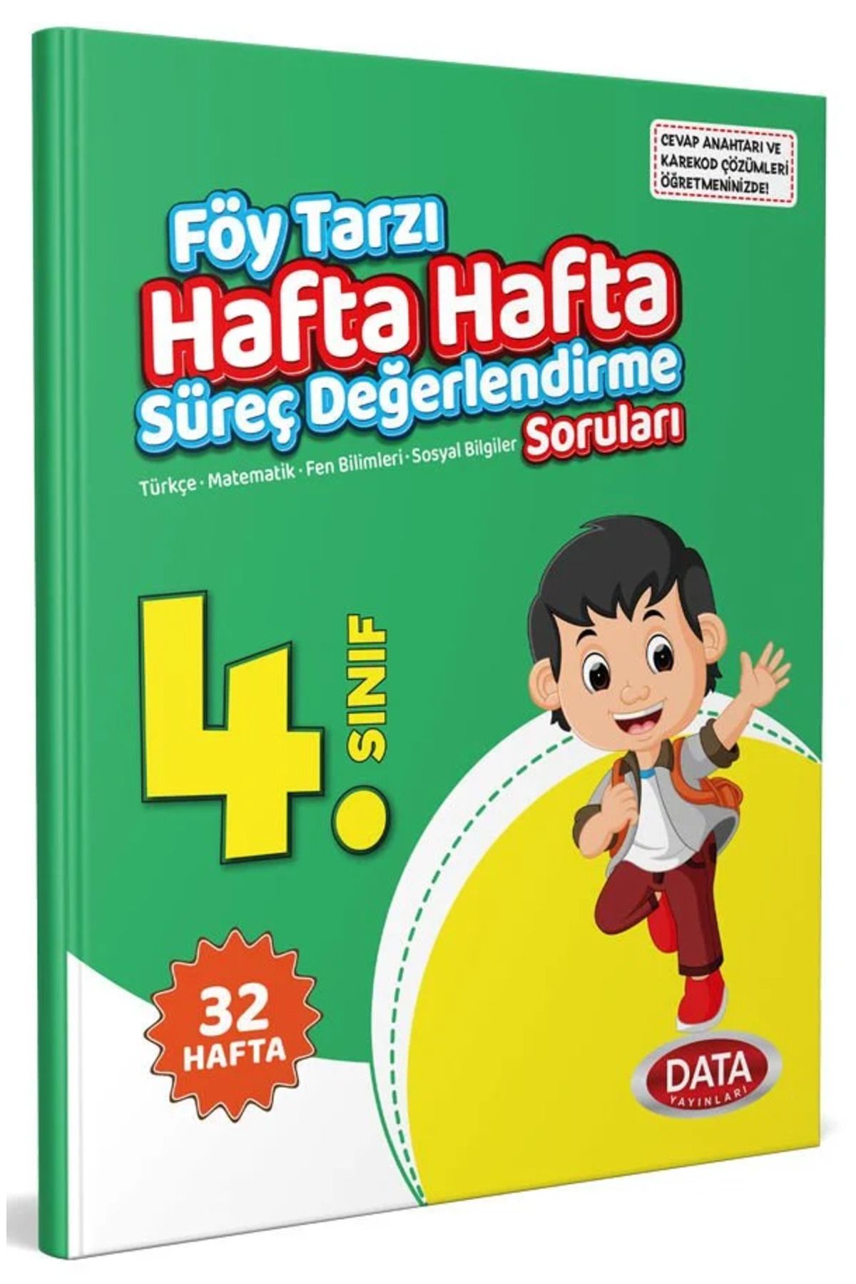 Data Yayınları 4. Sınıf Föy Tarzı Hafta Hafta Süreç Değerlendirme Soruları 2025