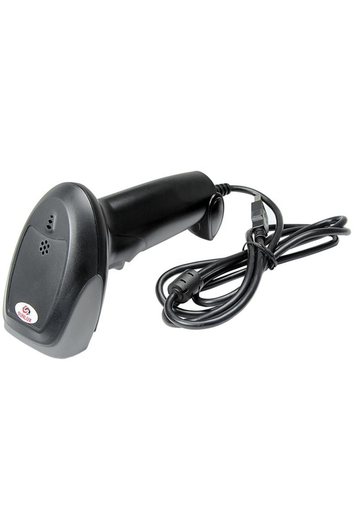 Pazarcan Sunlux Xl-3602 2D Karekod Kablolu Usb Barkod Okuyucu