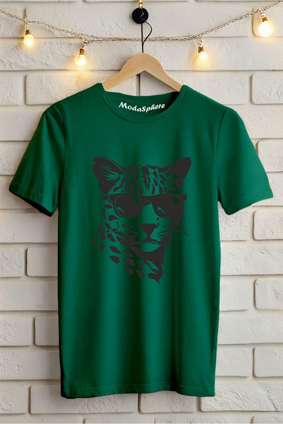 ModaSphere KAPLAN Baskılı Unisex Oversize Tişört