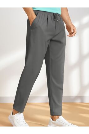 GENIUS STORE Erkek Pantolon Beli Lastikli Jogger Pantolon Cepli Fit Pantolon ...