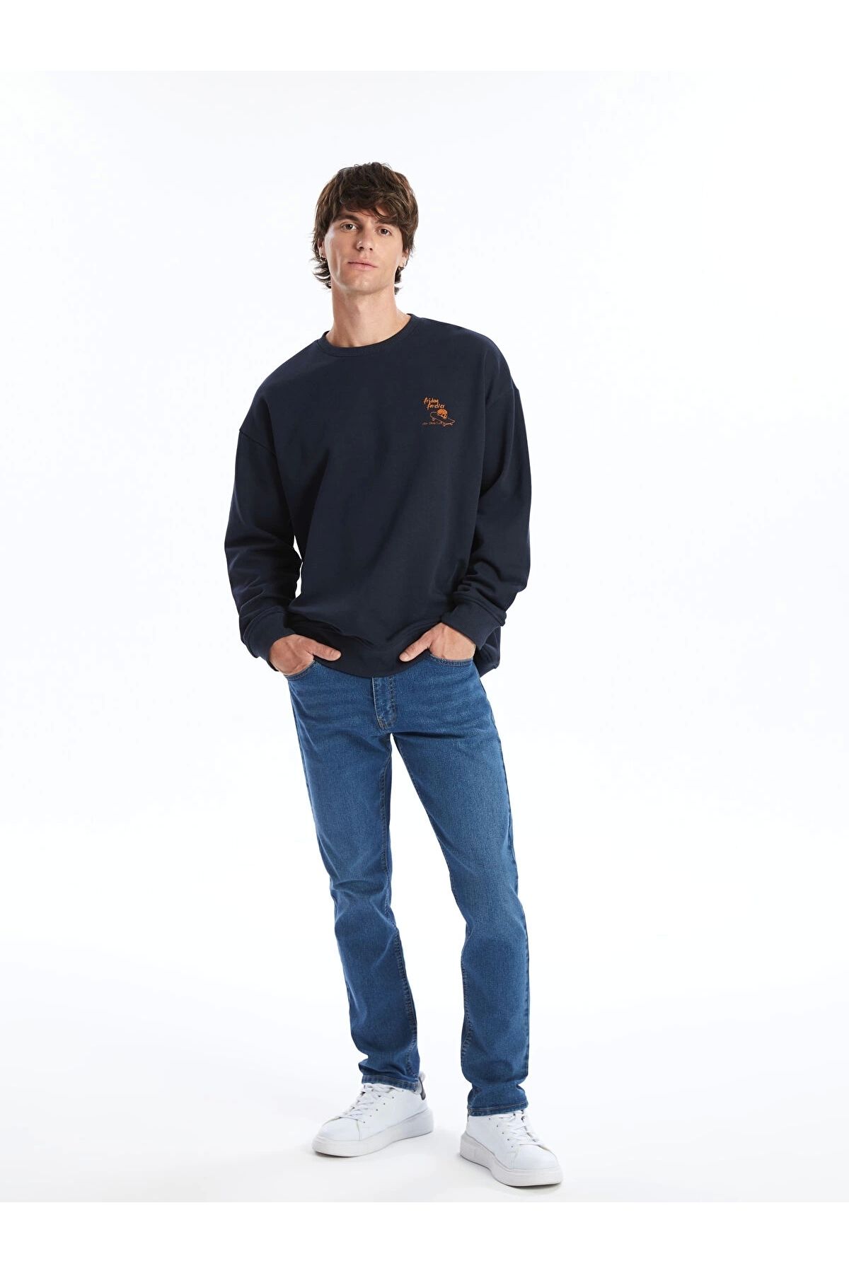 LC Waikiki LCW Jeans Indigo 750 Slim Fit Erkek Jean Pantolon