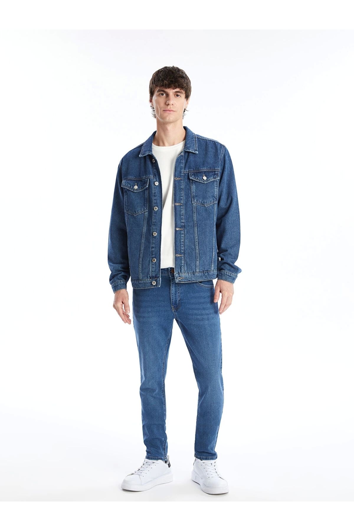 LC Waikiki LCW Jeans Indigo 760 Skinny Fit Erkek Jean Pantolon