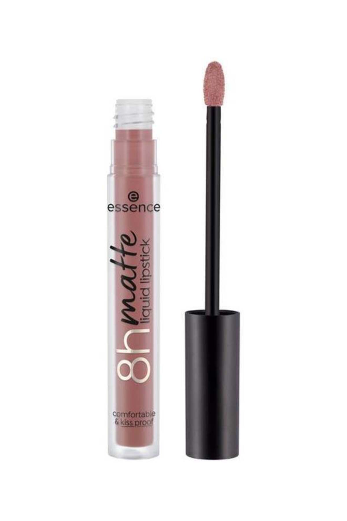 Essence 8H Matte Liquid Lipstick 02 Silky Hazelnut Brown | Lipsticks Long Lasting Beauty Makeup