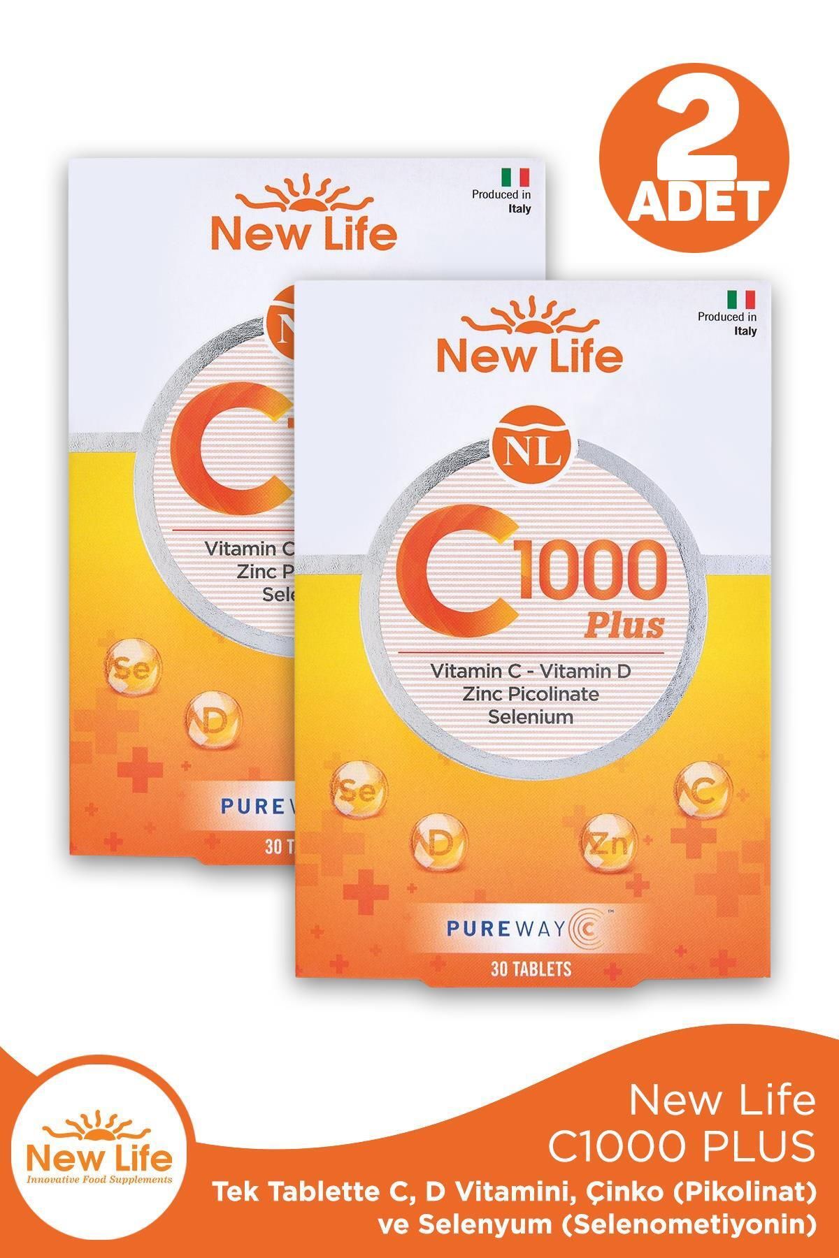 New Life C 1000 Plus 30 Tablet 2 Adet