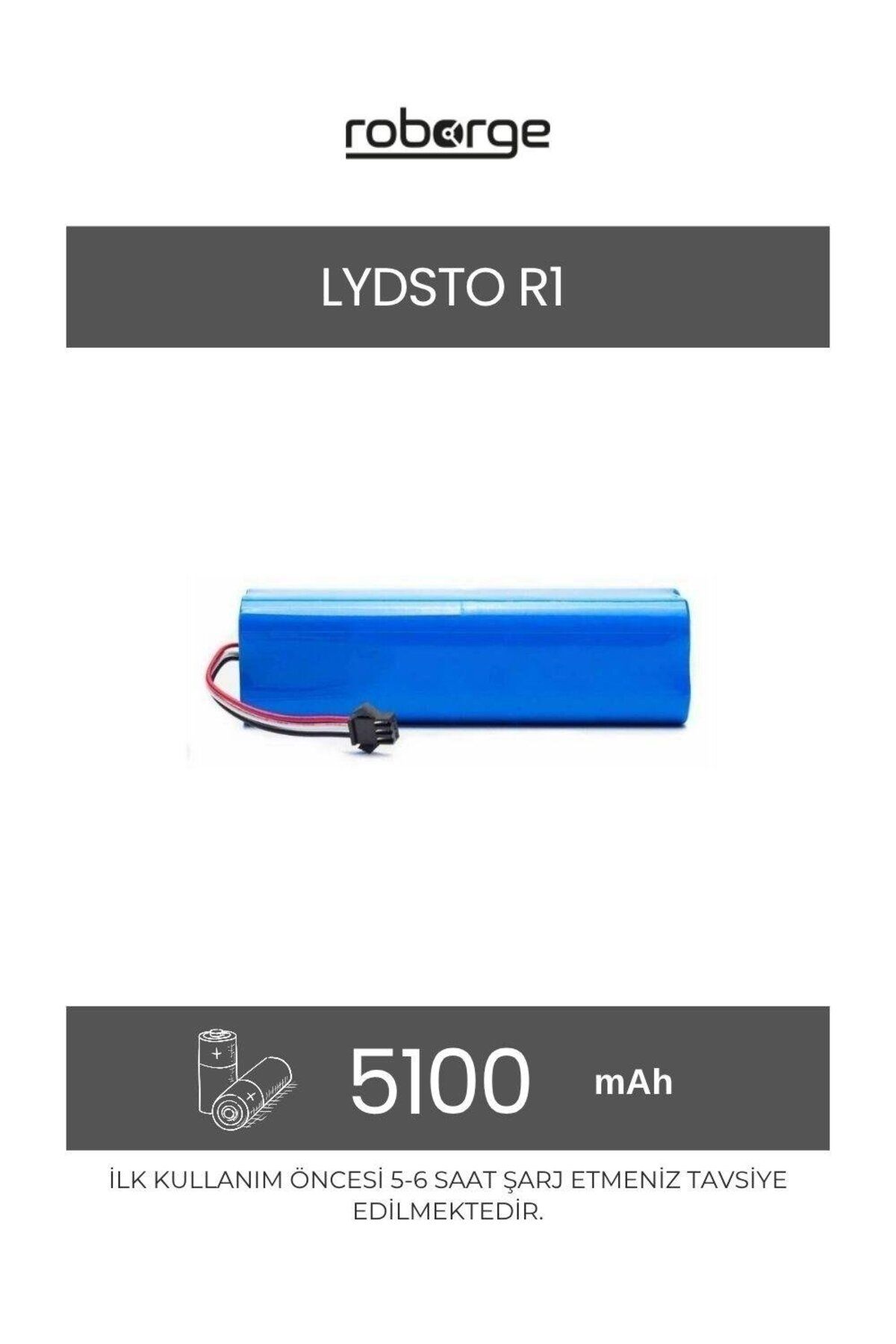 Roborge Lydsto R1 Robot Süpürge Uyumlu Batarya 5100 mAh - Muadil Ürün (EVE MARKA HÜCRE)