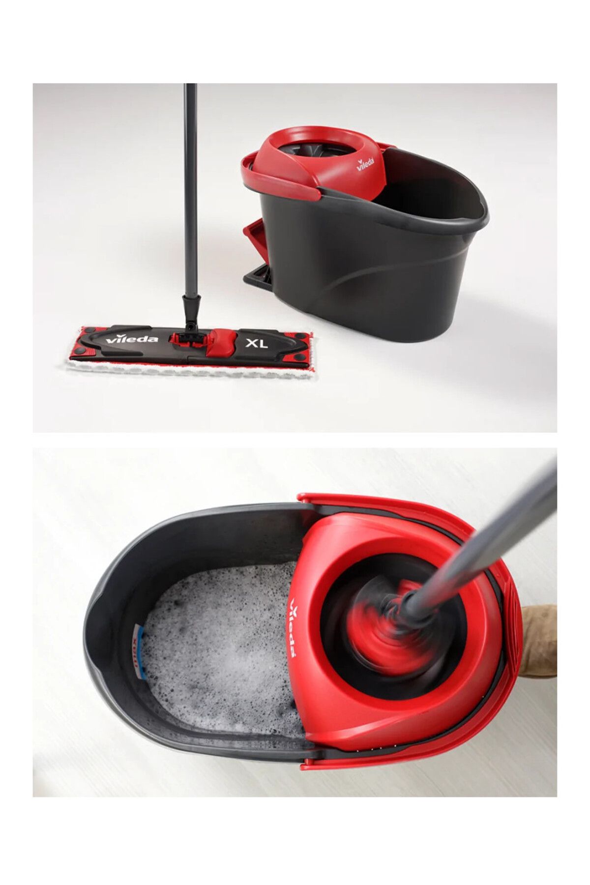 Vileda-Ultramax Turbo XL rotary bucket mop 6