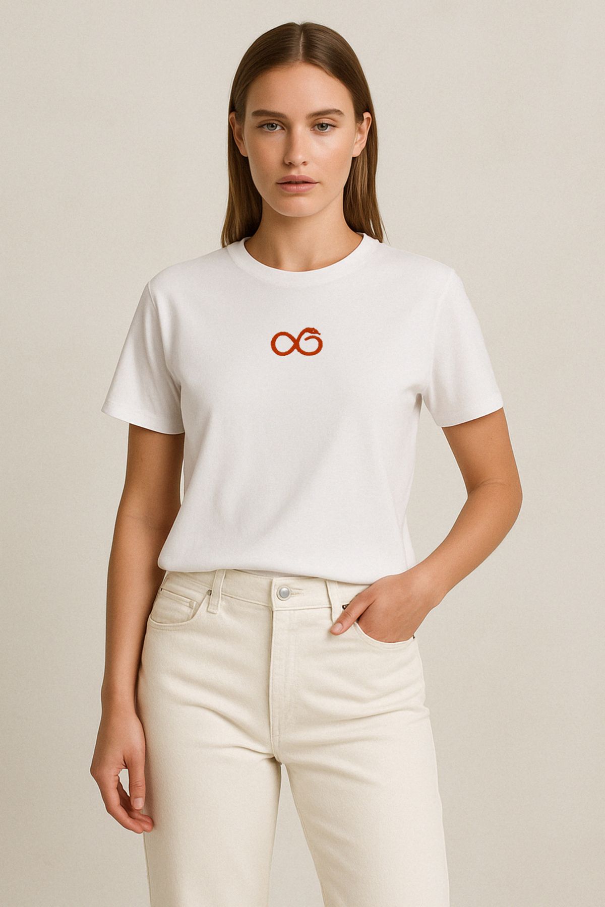 Vita Atelier 'Dedication 2.0 ' Nakışlı, Kadın Regular Tshirt