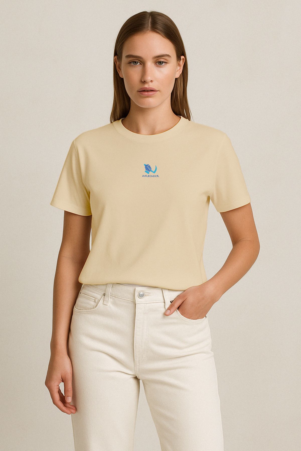 Vita Atelier 'Airbender 2.0 ' Nakışlı, Kadın Regular Tshirt