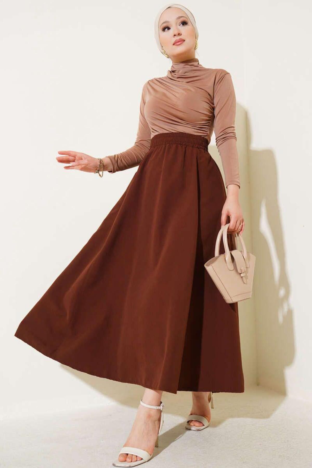 modasindoma kadın soft etek