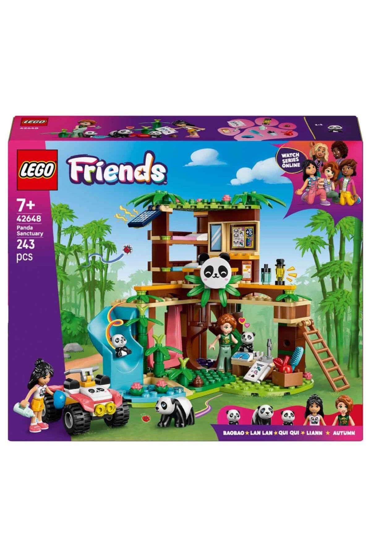 NW NessiWorld Nessiworld LEGO Friends Panda Barınağı Hayvan Bakımı 42648