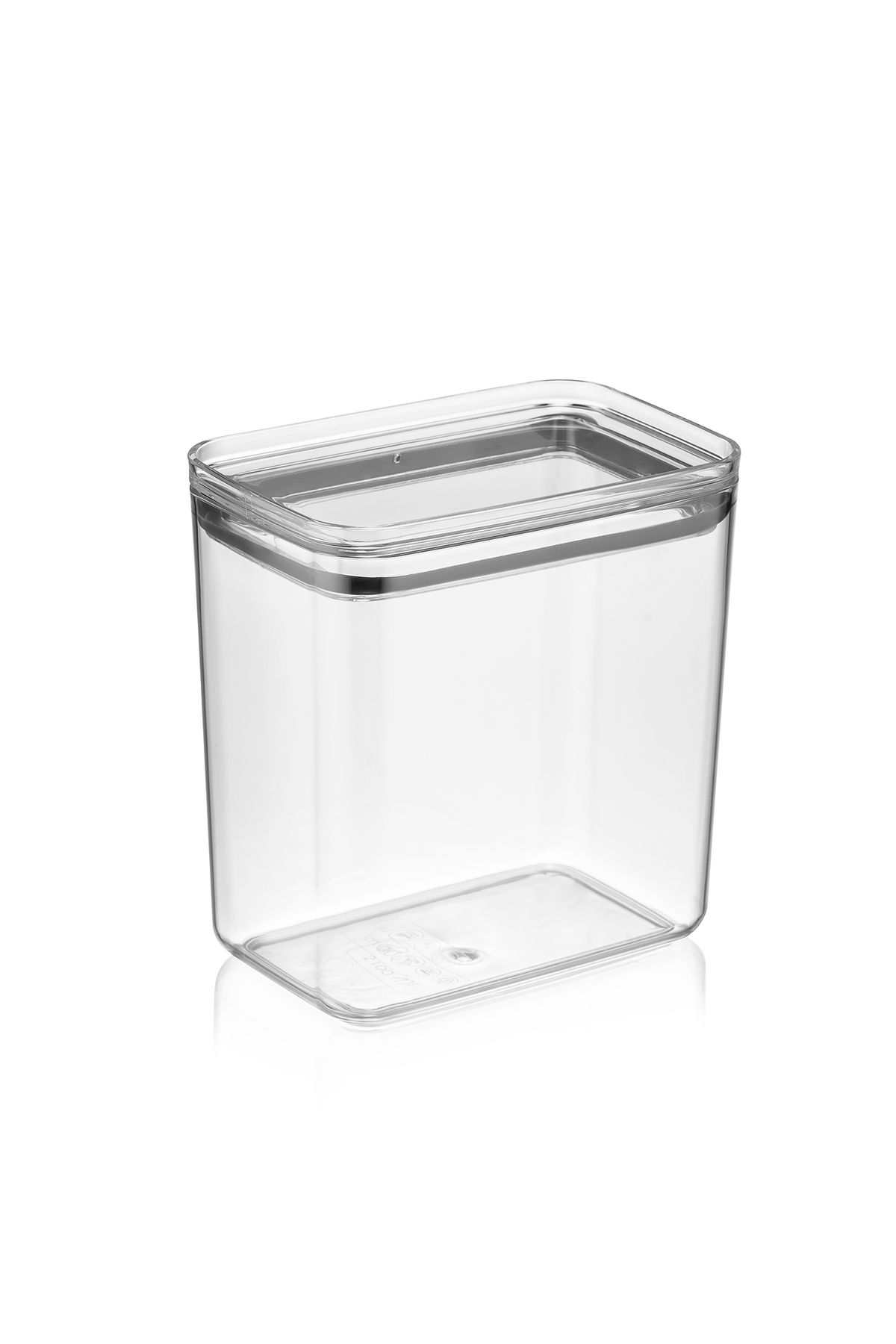 AYN Houseware 2100 ML CONTALI DİKDÖRTGEN KRİSTAL 6'LI ERZAK KABI SETİ