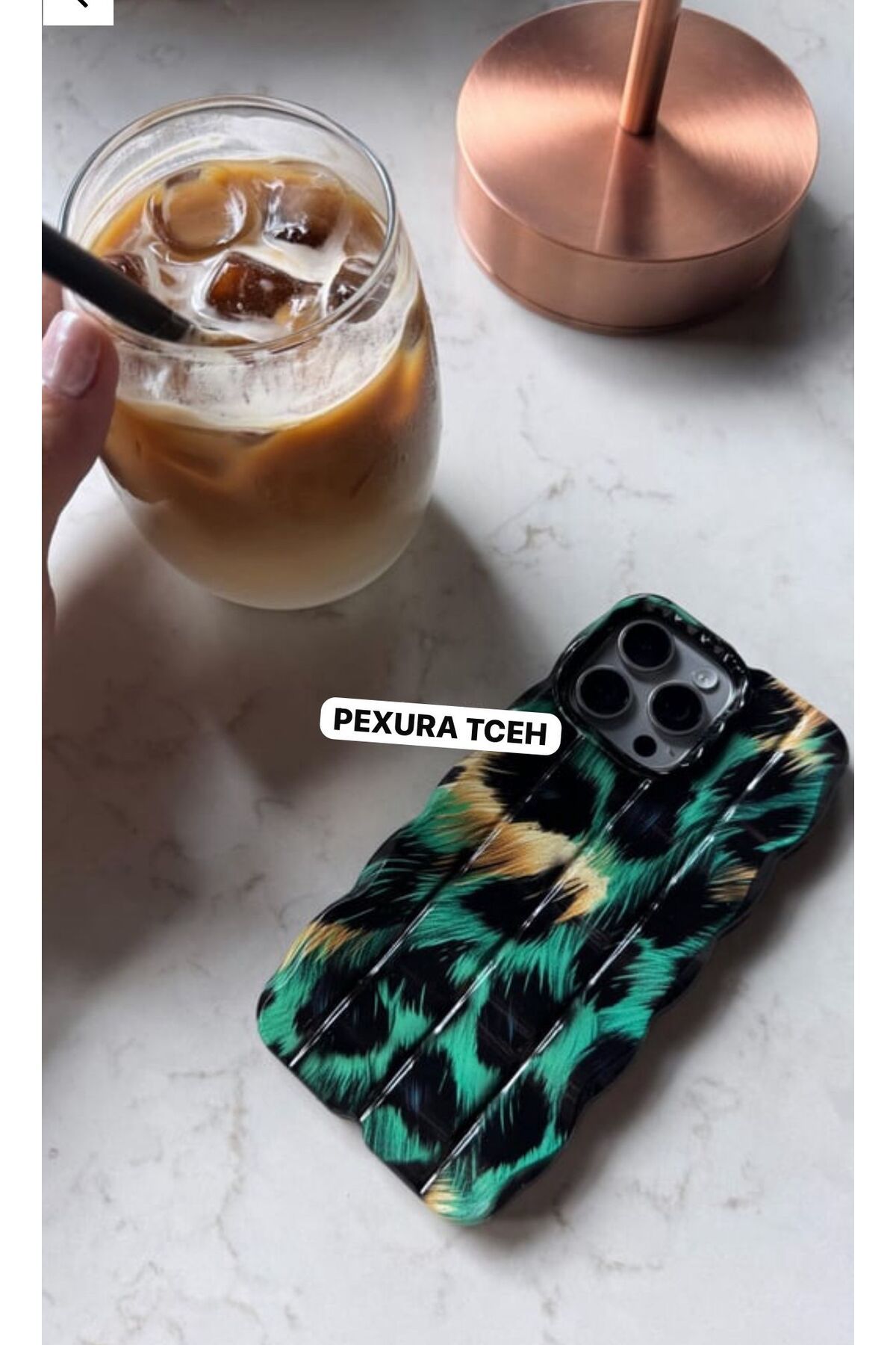 PEXURA TECH Apple İphone 16 Pro Max Desenli Premium Telefon Kılıfı