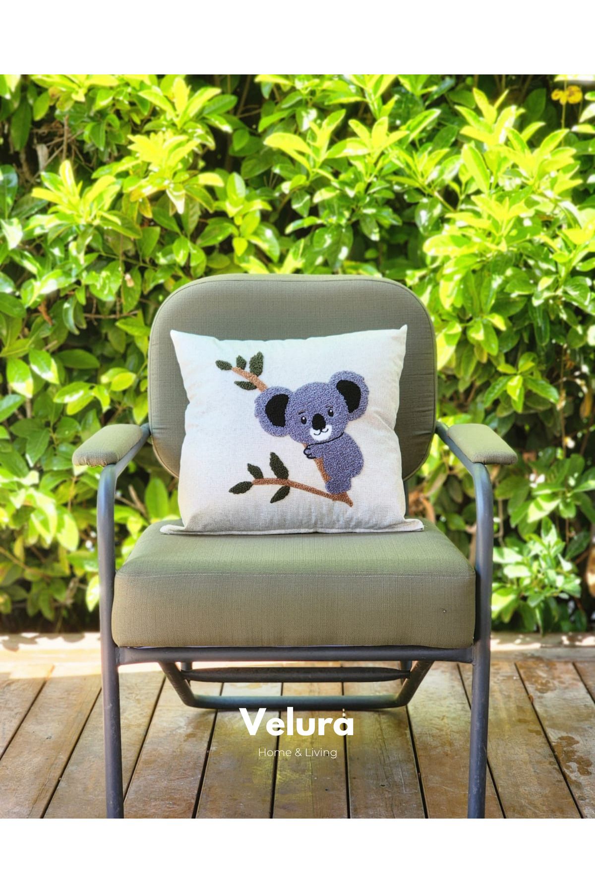 Velura Home & Living Dekoratif Kırlent & Pinterest Kırlent & Keten Kumaş - Nakış İşleme & A12