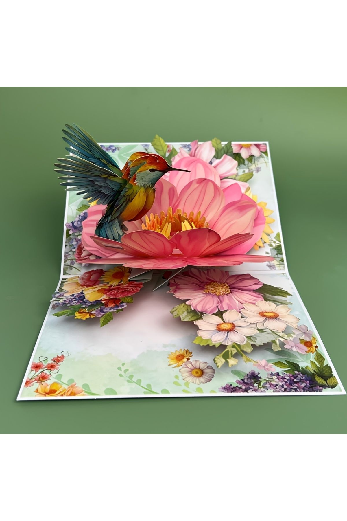 Choice-L 6699 1pc Pop-up 3D Greeting Card with Envelope, Perfect for Birthdays, Anniversaries, Mother'S Day 3
