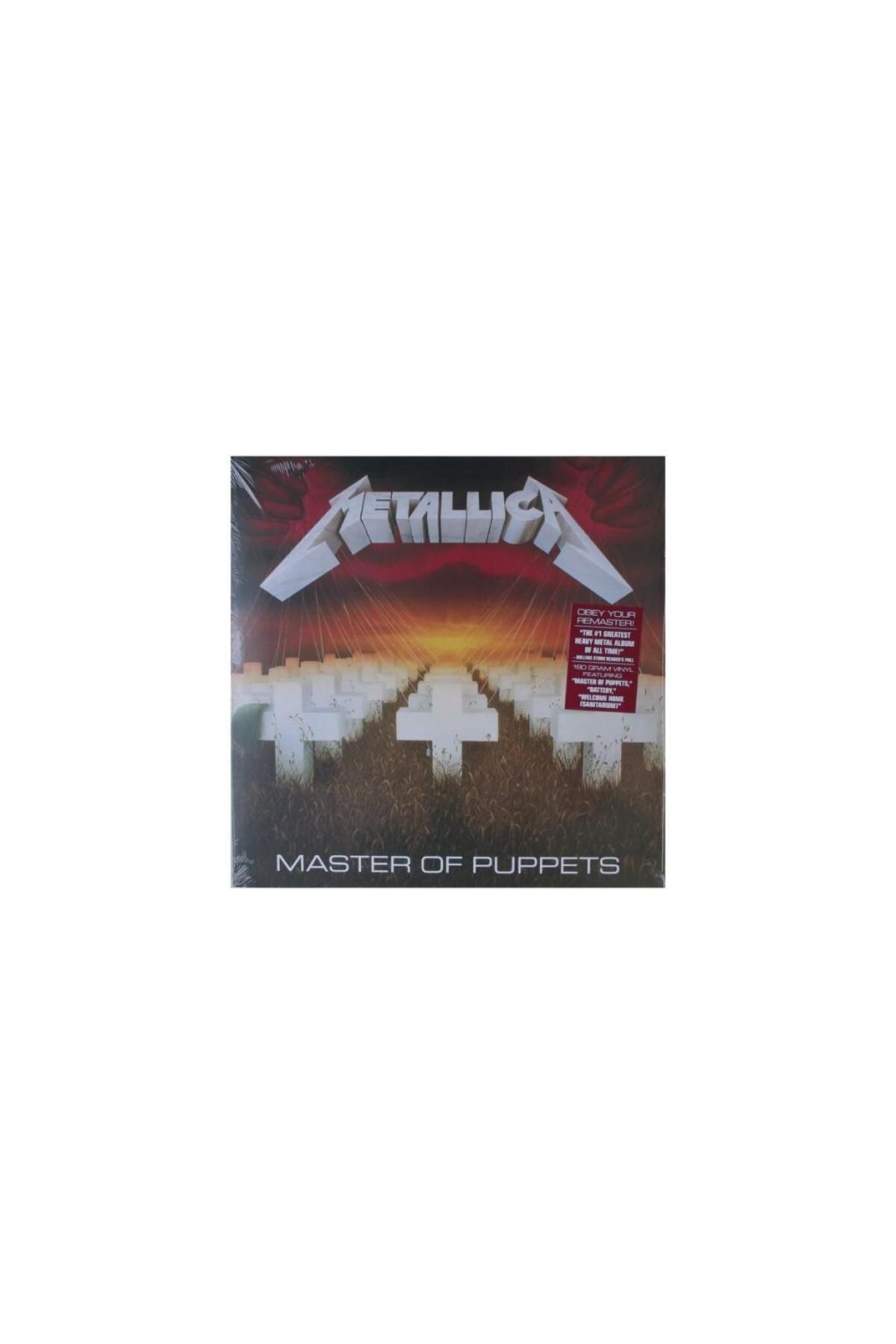 METALİKA METAL Metallica ‎– Master Of Puppets Plak