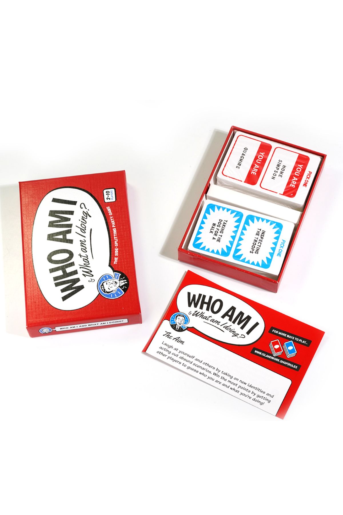 Choice-Who Am I & What Am I Doing Card Game Funny Player Party Game Charades Impressions Card Game For A... 3