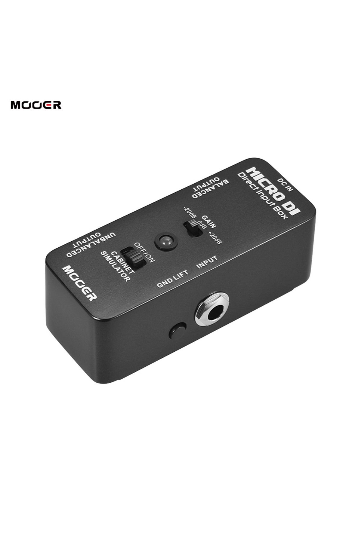 Choice-MOOER MICRO DI Cabinet Simulator DI Box Direct Input Box Pedal Full Metal Shell Effect Pedal Make... 4