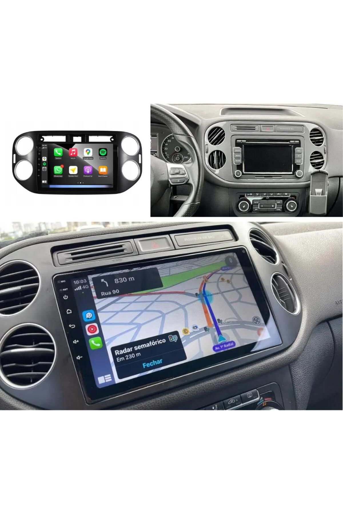 Blueway Volkswgen Tiguan Android Multimedya Sistemi 4-32 Blueway (2007-2015)
