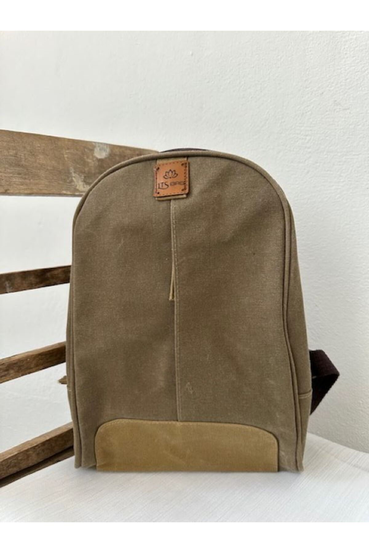 LTS bag mumlu kanvas sırt çantası