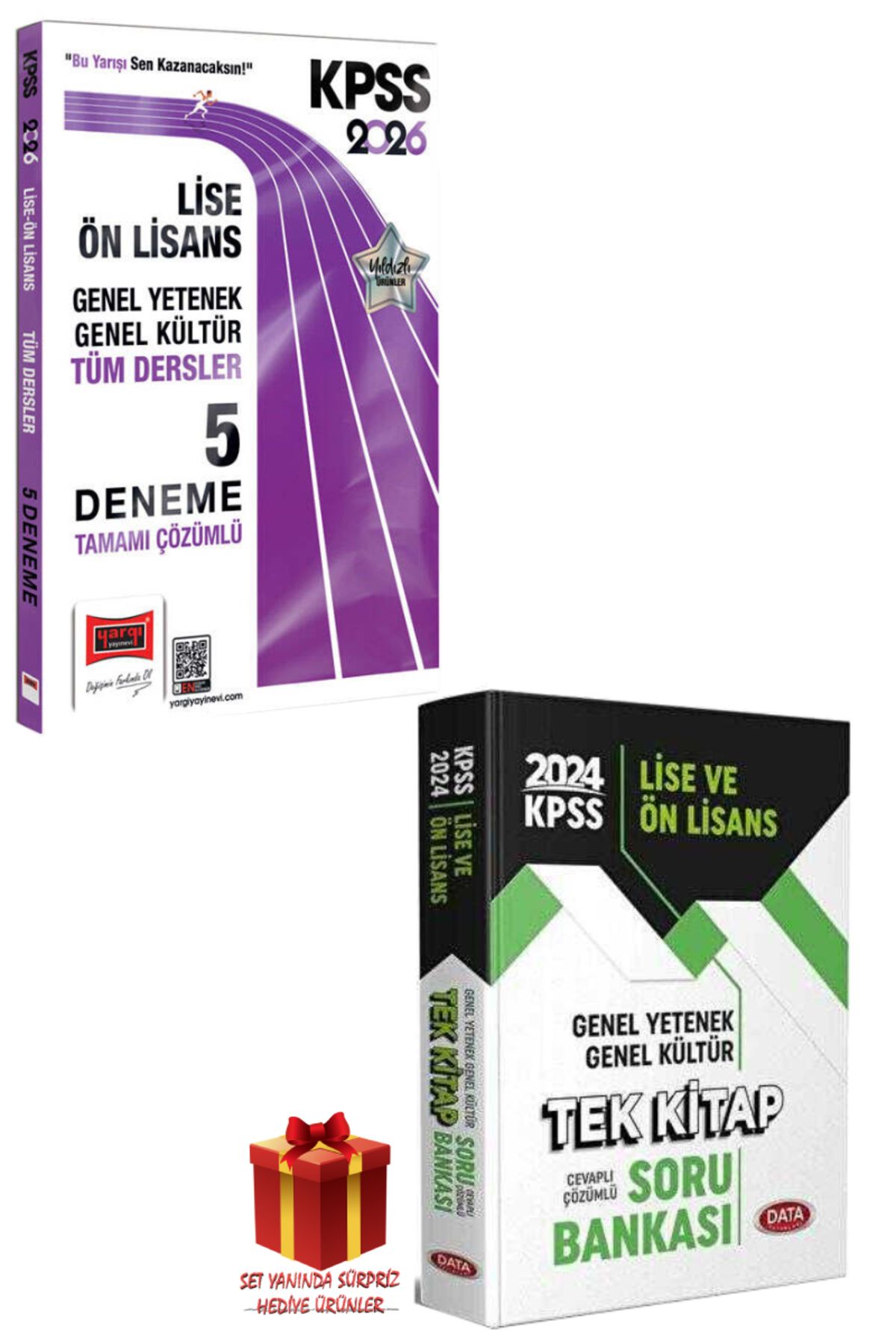 Yargı Yayınları 2026 Yargı Lise Ön Lisans Deneme Sınavı+Data Lise Ön Lisans Soru Bankası