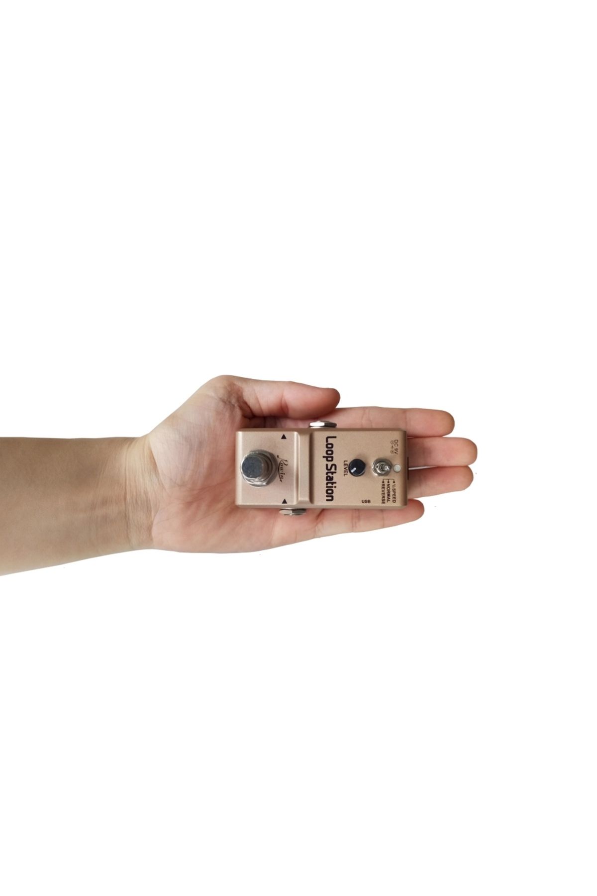 Choice-Rowin Mini Loop Station 48K Looper Pedal Unlimited Overdubs 10 Minutes of Looping, 1/2 time, and ... 5