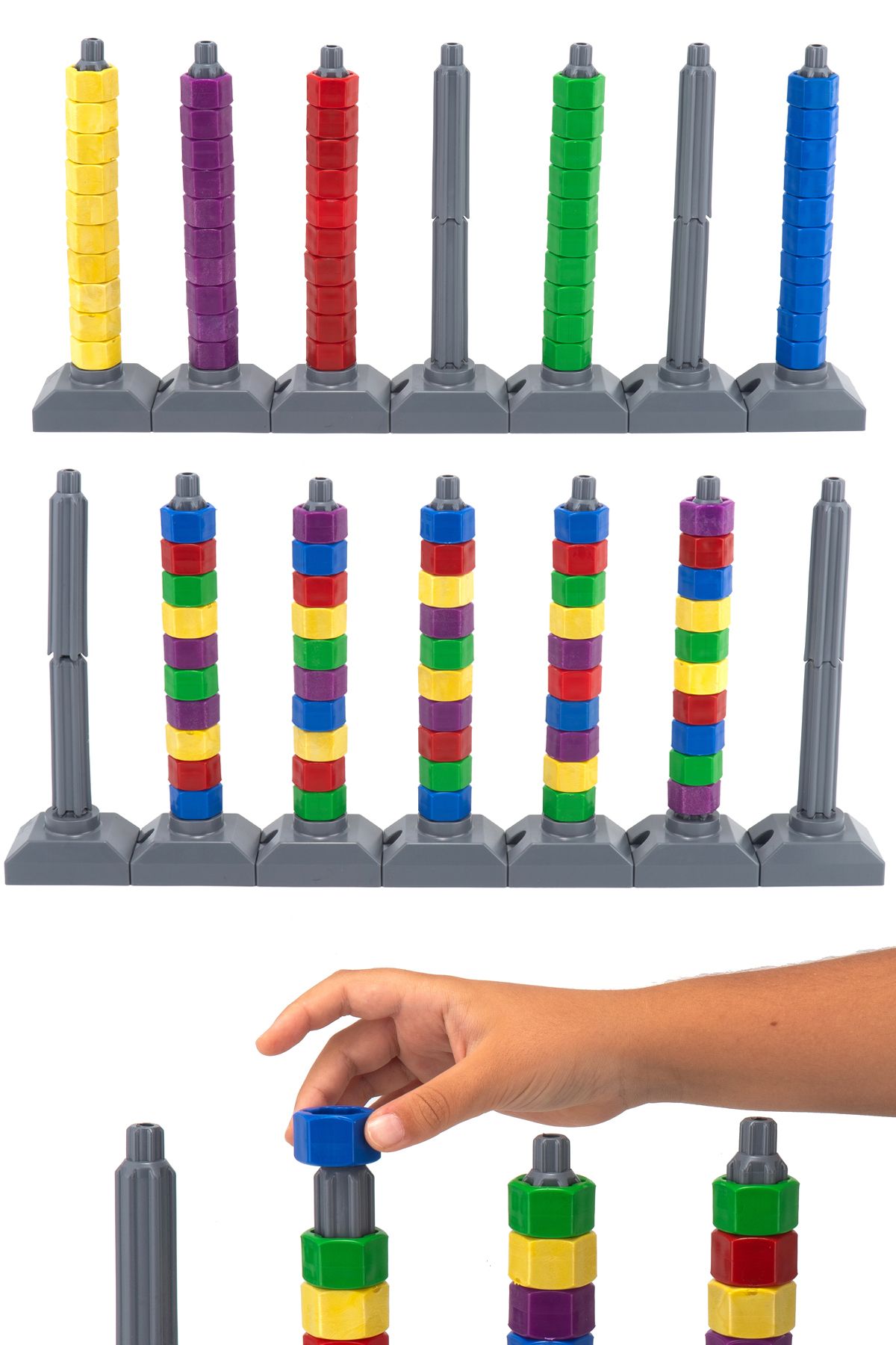 shop EĞİTİCİ VE EĞLENCELİ RENKLİ SOMUNLAR - seviye 2