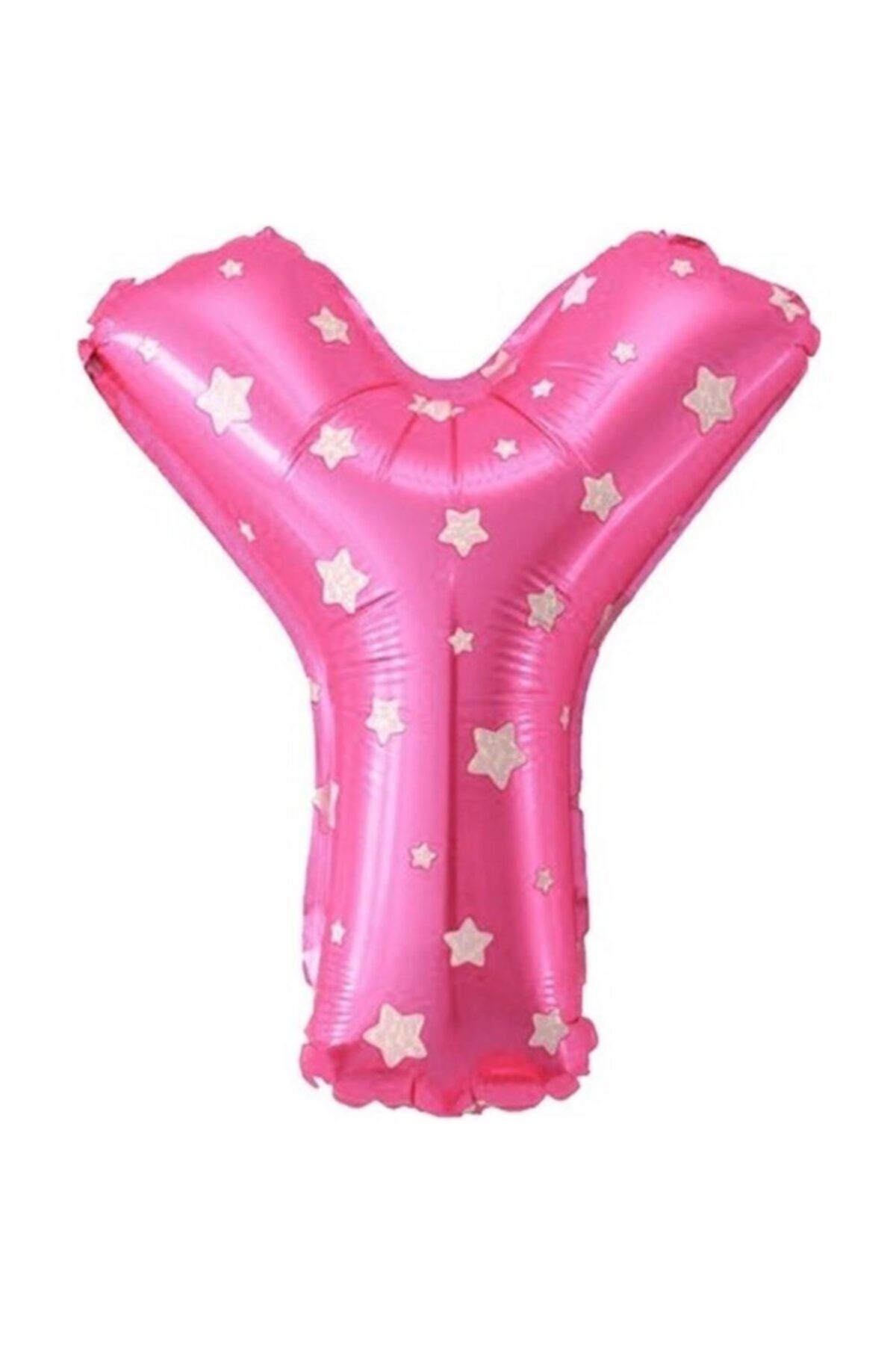 EA HOME Y Harfi Pembe Renk 16 Inc 40 Cm Balon Parti Malzemesi