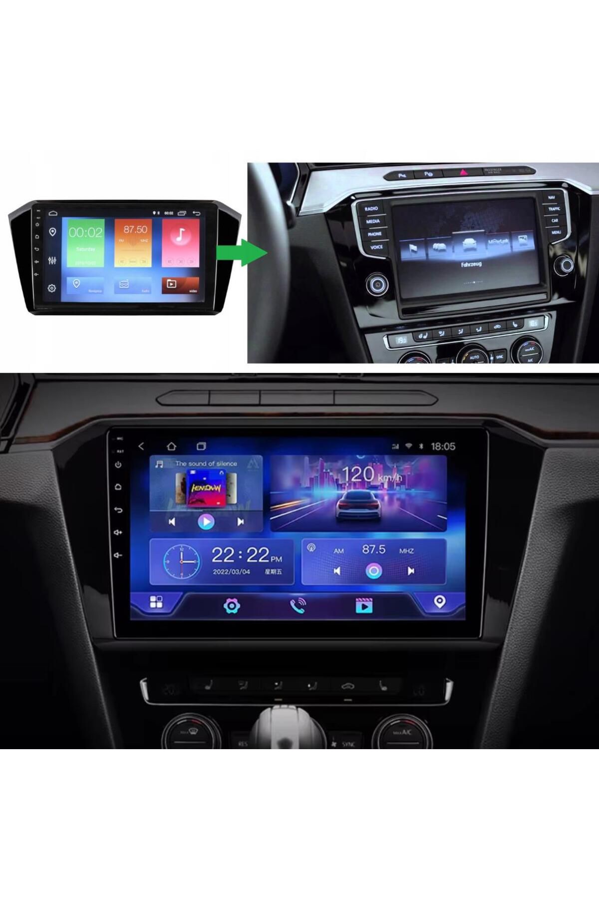 Blueway Volkswgen B8 Android Multimedya Sistemi 4-32 Blueway (2016-2020)