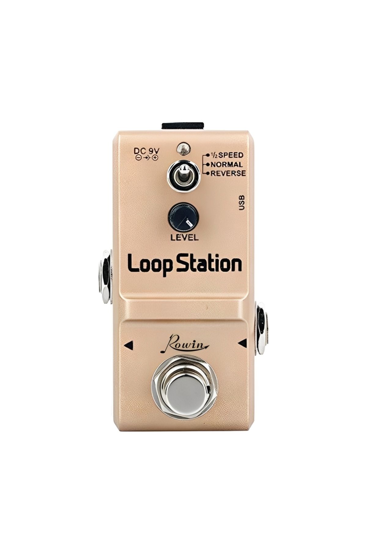 Choice-Rowin Mini Loop Station 48K Looper Pedal Unlimited Overdubs 10 Minutes of Looping, 1/2 time, and ... 7