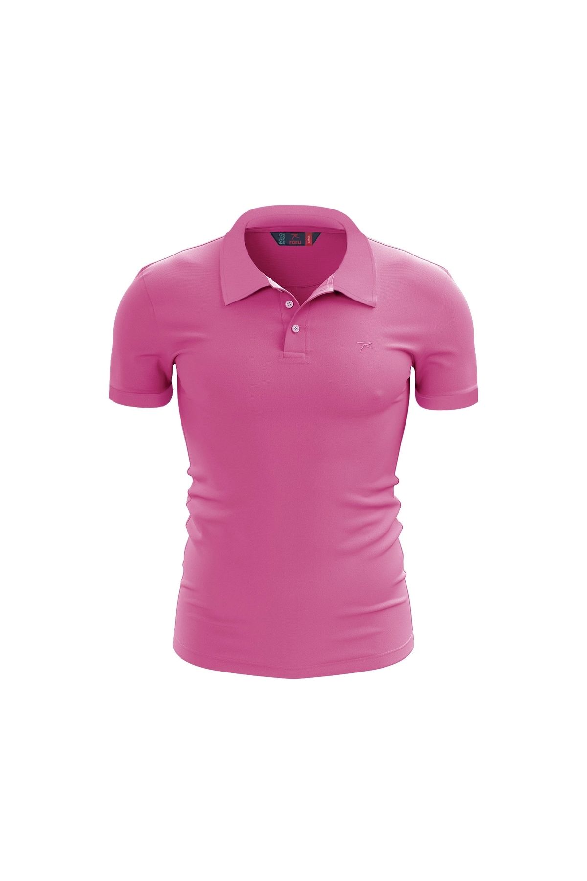 raru %100 Pamuk Polo T-Shirt IMPERO PEMBE