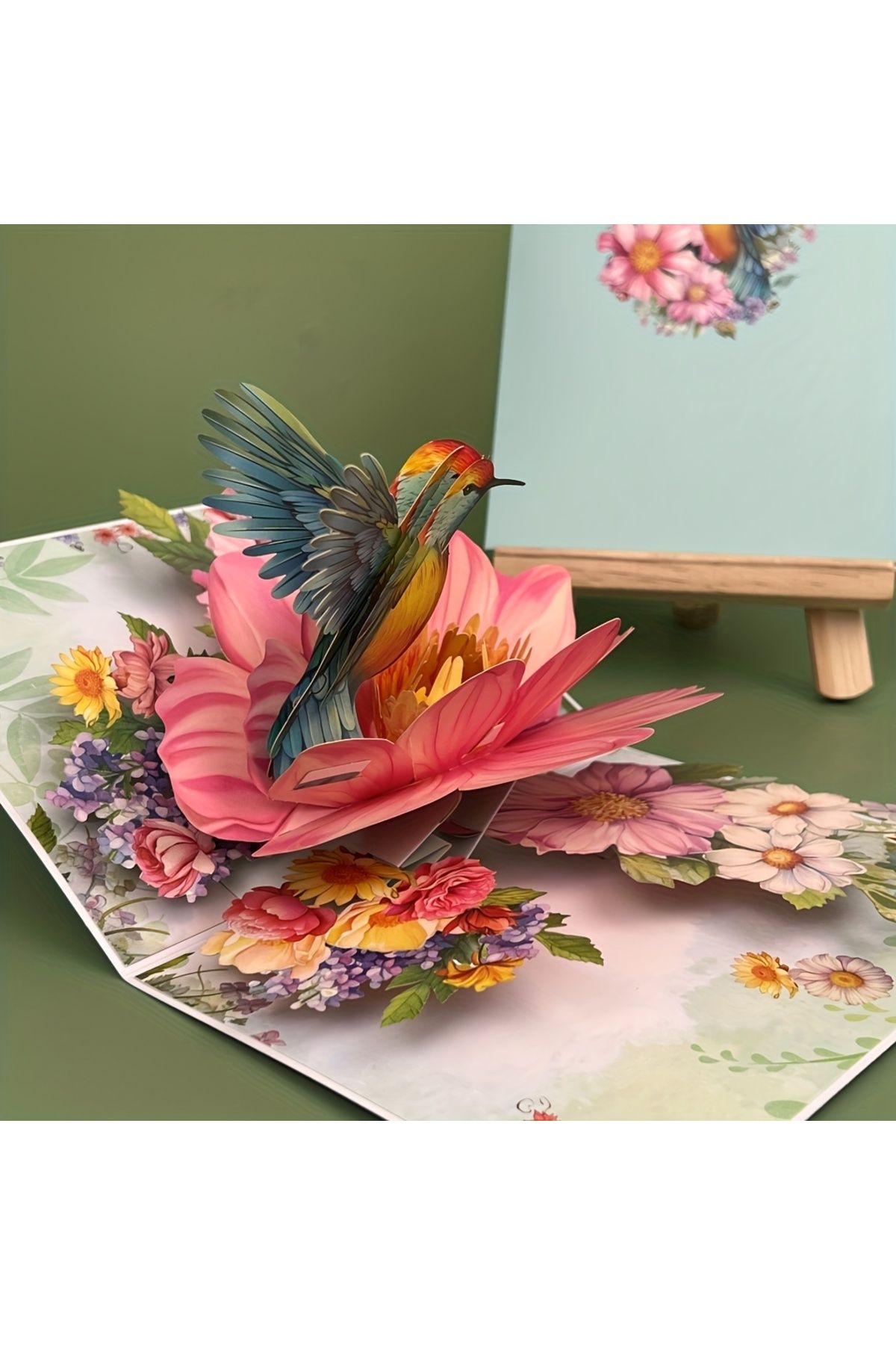 Choice-L 6699 1pc Pop-up 3D Greeting Card with Envelope, Perfect for Birthdays, Anniversaries, Mother'S Day 2