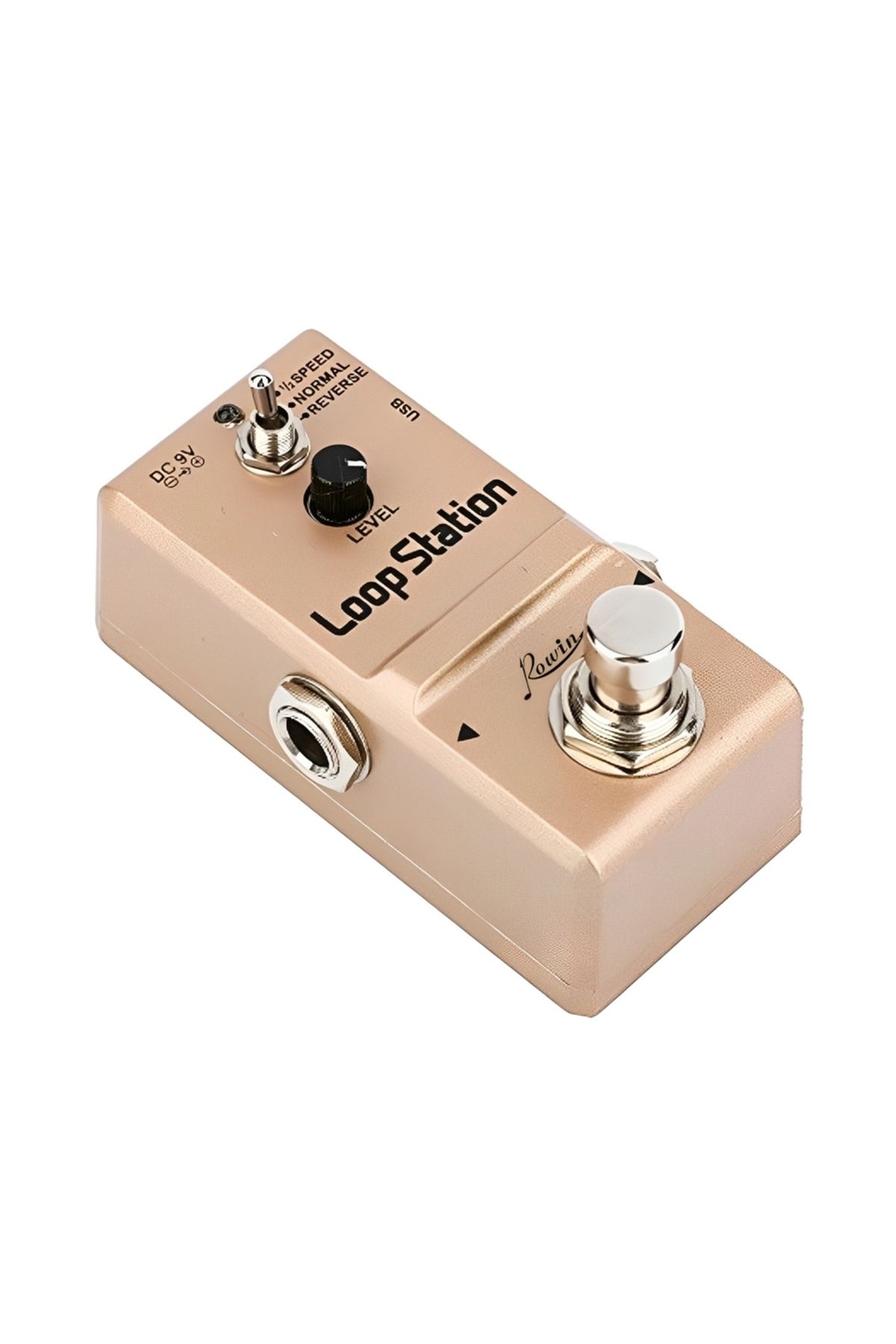 Choice-Rowin Mini Loop Station 48K Looper Pedal Unlimited Overdubs 10 Minutes of Looping, 1/2 time, and ... 2