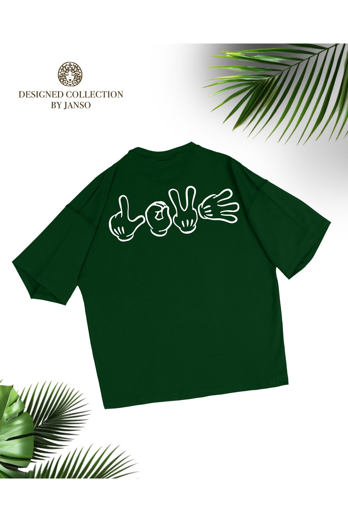 JANSO GROUP -Kadın PAMUKLU BASKLI Mickey Mouse2 TSHIRT OVERSİZE BÜYÜK BEDEN