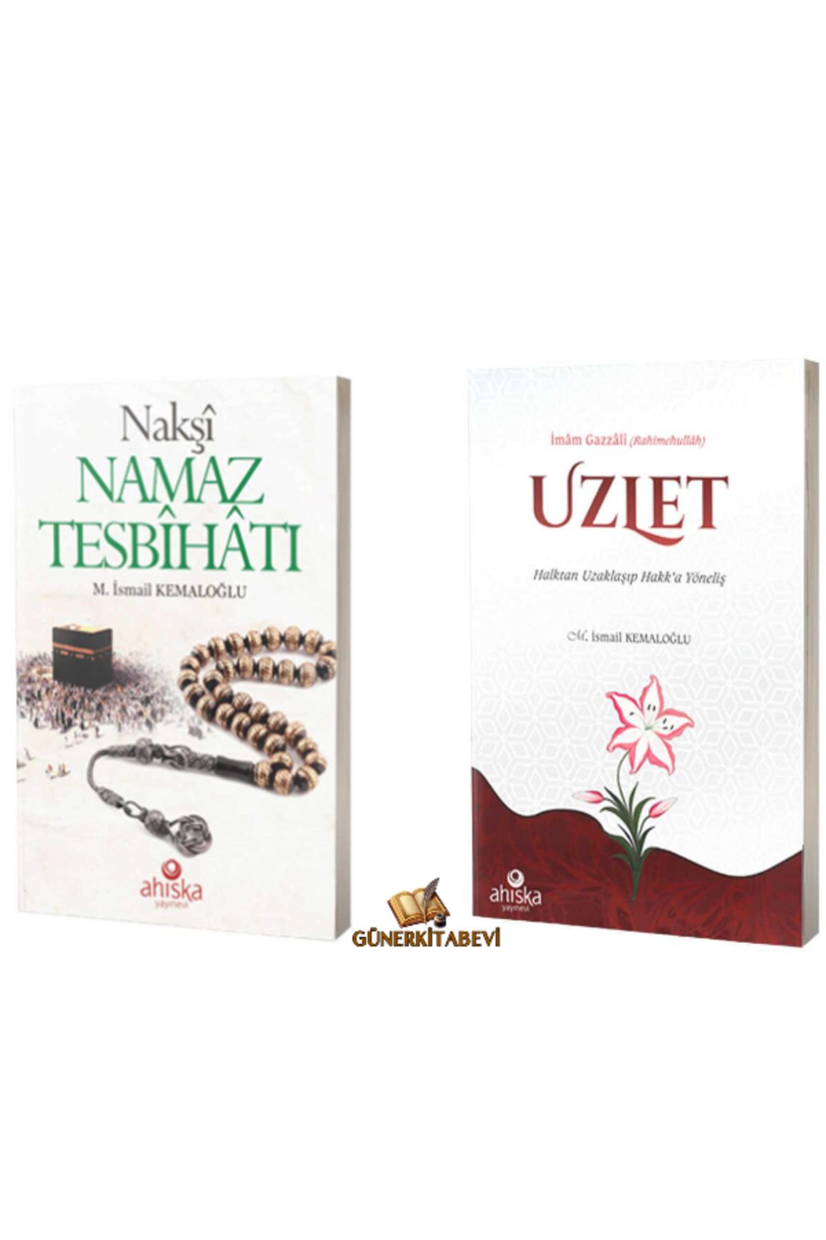 Ahıska Yayınevi Nakşi Namaz Tesbihatı & Uzlet 2 kitap