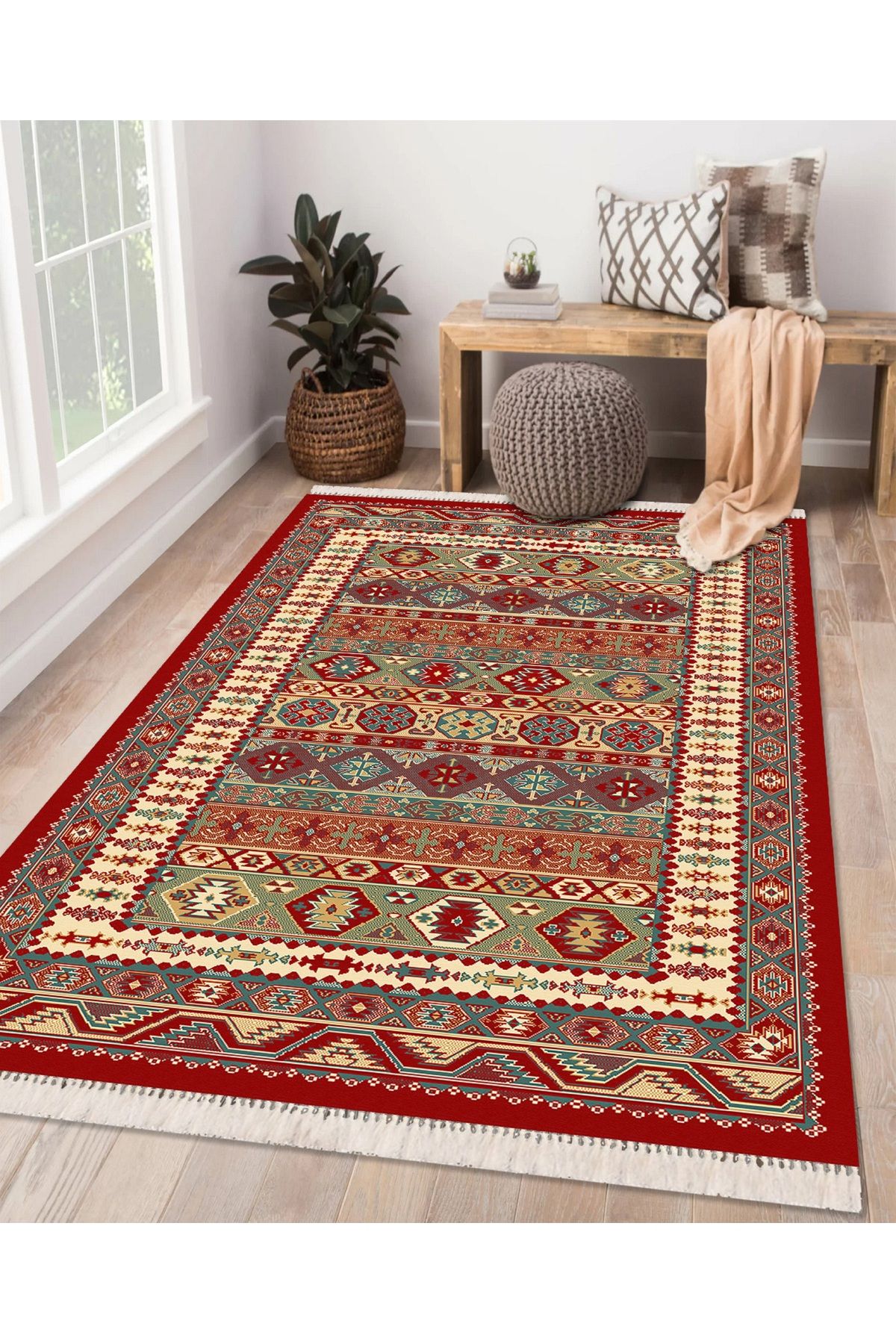 Monisso MONİSSO HALI Divan Kaymaz Taban, leke Tutmaz, Mutfak Halısı, Salon Halısı ve Yolluk