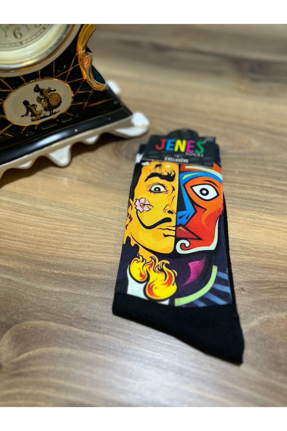JENES Dijital Baskılı Çorap Uzun Soket Premium Unisex Çorap