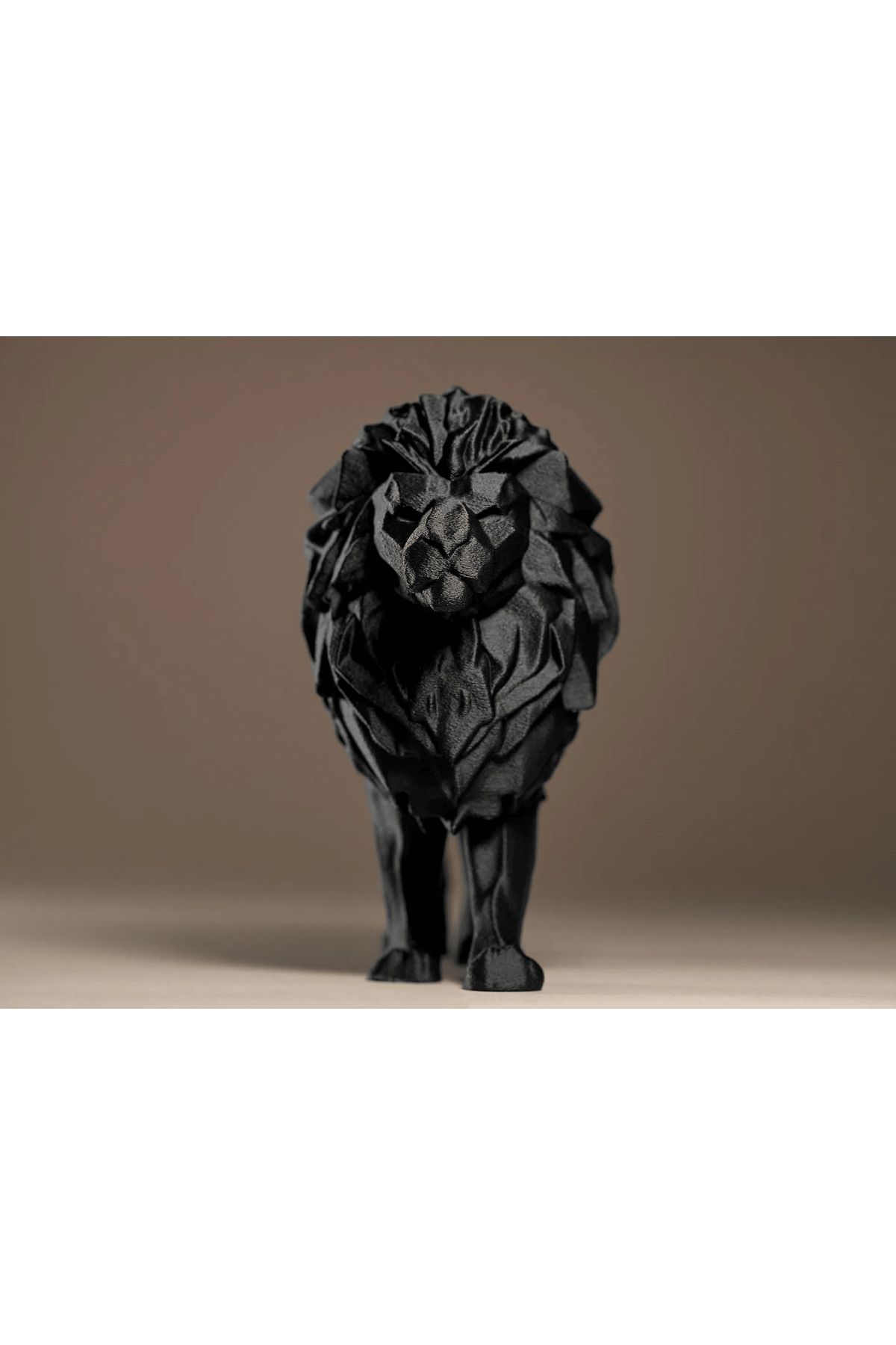 Pixelart3D Modern Aslan Hayvan Figürü Heykel Biblo dekor dekorasyon